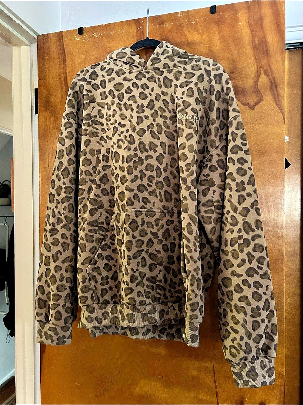 Leopard Print Hoodie